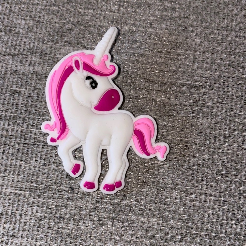 Unicorn Croc Charm